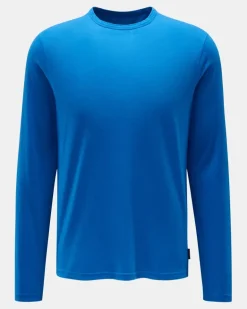 Herren - Rundhals-Longsleeve 'Organic Tee LS' dunkelblau