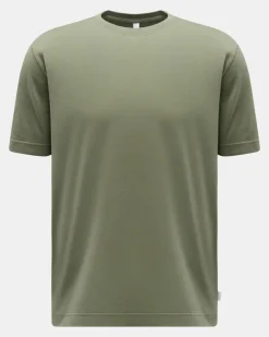 Herren - Rundhals-T-Shirt oliv