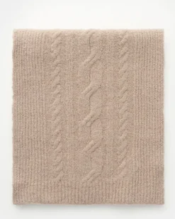 Herren - Schal 'Chunky Scarf' beige
