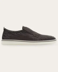 Herren Slip-on-Derby Braun Größe