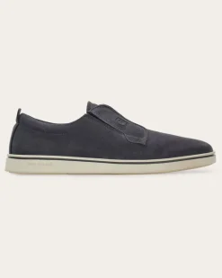 Herren Slip-on-Derby Grau Größe