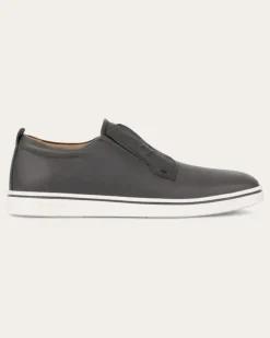 Herren Slip-on-Derby Grau Größe