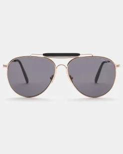 Herren - Sonnenbrille 'Rafael' gold/dunkelgrau