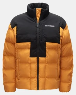 Herren - Steppjacke 'Cross Block Puffer' orange/schwarz