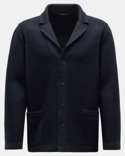Herren - Strickblazer 'Boiled' navy