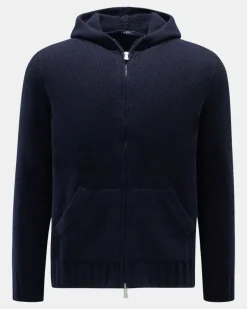 Herren - Strickjacke 'Blended Full Zip' navy
