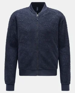 Herren - Sweatjacke 'Seamap Bomber' navy