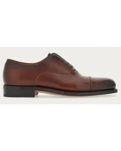 Herren Tramezza Captoe-Oxford-Schuh Braun Größe 5