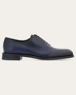 Herren Tramezza Oxford-Schuh Blau Größe