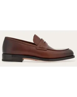 Herren Tramezza Penny-Loafer Braun Größe