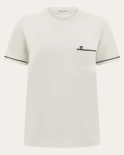 Herren T-Shirt mit Gancini-Motiv Weiß