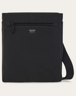 Herren Umhängetasche Schwarz