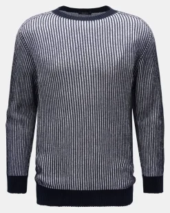 Herren - Wende-Rundhalspullover 'Reversible Crew' navy