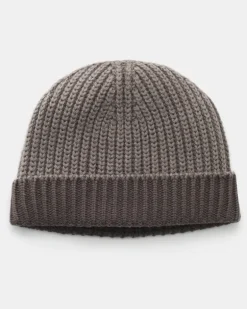 Herren - Wende-Wollmütze 'Foggy Hat' graubraun