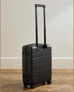 H5 Essential ID 55cm Polycarbonate Suitcase Black