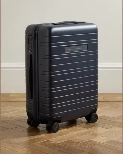 H5 Essential ID 55cm Polycarbonate Suitcase Blue