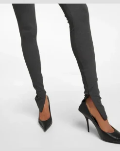 High-Rise-Hose Schwarz