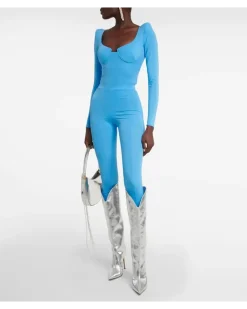 High-Rise Leggings Leighton Blau