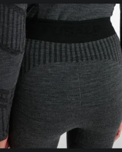 High-Rise Ski-Leggings Seamela Grau