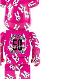 Hitohata Rabbit BE@RBRICK Figur - Rosa