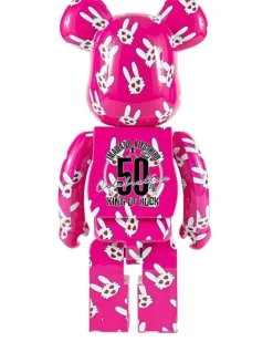 Hitohata Rabbit BE@RBRICK Figur - Rosa