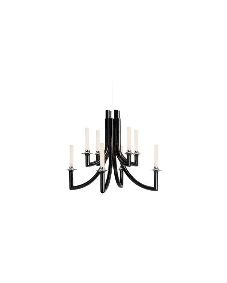 Hängelampe Khan - Schwarz - Polycarbonat 2.0 - Designer Philippe Starck