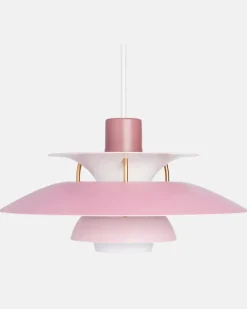 Hängeleuchte PH 5 Mini by Poul Henningsen (EU-Stecker Rosa