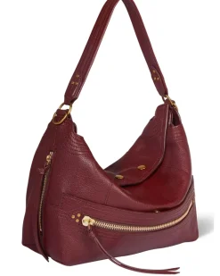 Hobo-Tasche Lucky Burgundy