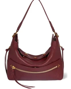 Hobo-Tasche Lucky Burgundy