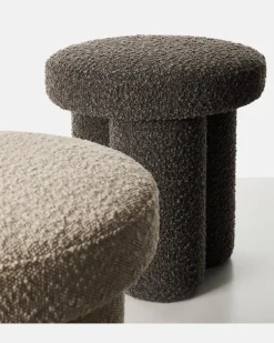 Hocker Big Foot Grau