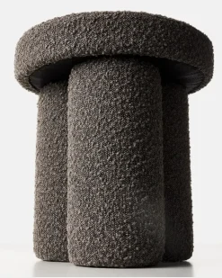 Hocker Big Foot Grau