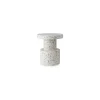 Hocker Bit - Weiß - Recyceltes Polyethylen - Designer Simon Legald