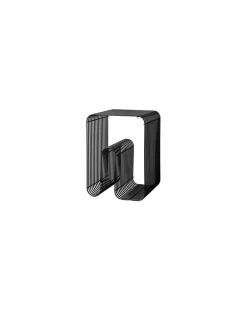 Hocker Curva - Schwarz - lackiertes Eisen