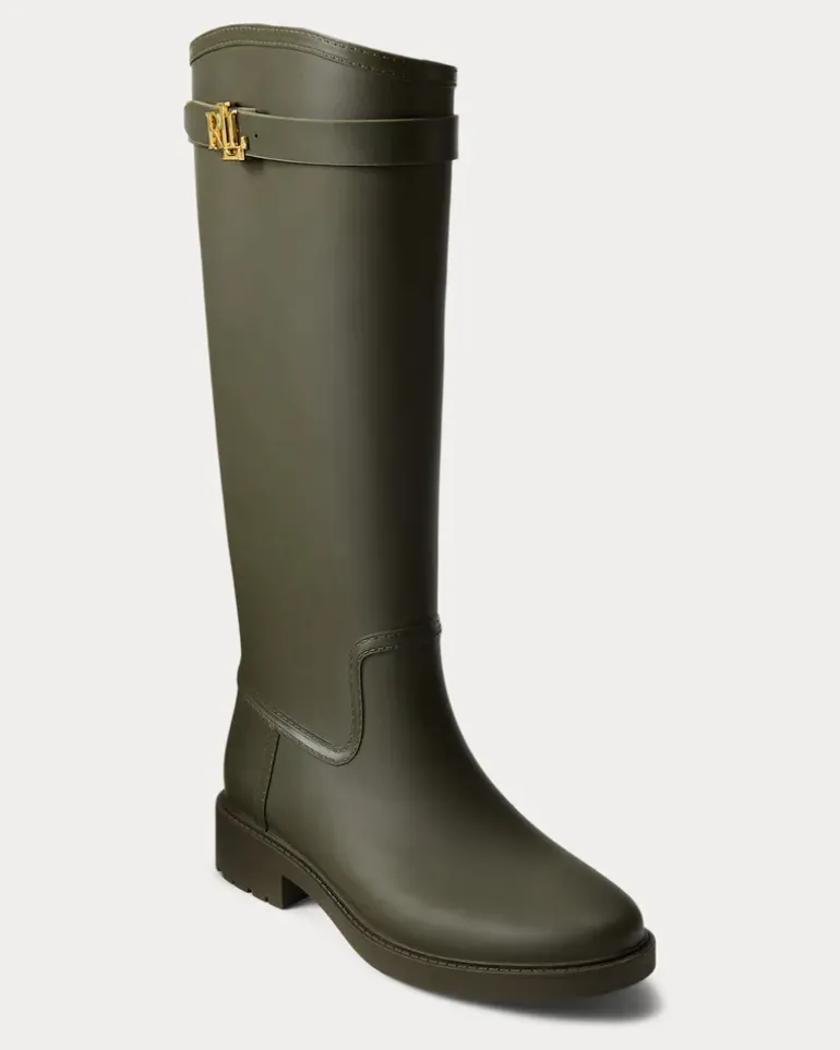 Hoher Gummistiefel Portiah Green