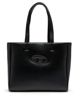 Holi-D-Quadratischer Shopper aus gebondetem Neopren - Shoppers - Unisex - Schwarz
