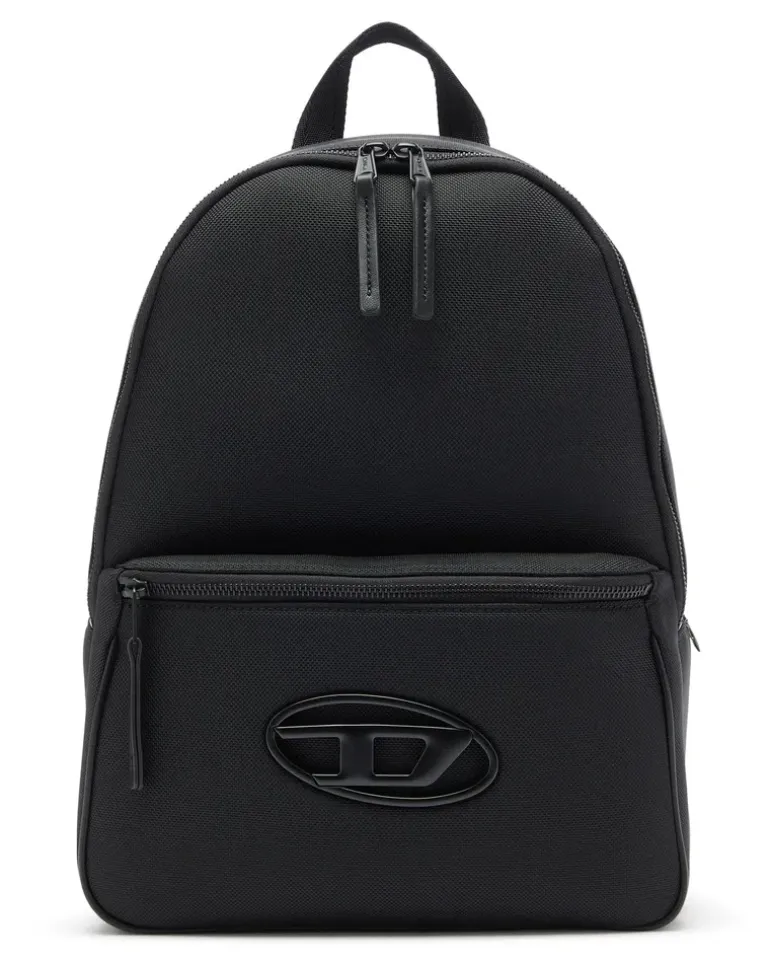Holi-D - Rucksack aus Nylon mit Oval D Logo - Rucksäcke - Unisex - Schwarz