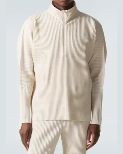 Homme Plissé Issey Miyake Longsleeve Monthly Colors: March Beige