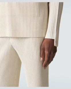 Homme Plissé Issey Miyake Longsleeve Monthly Colors: March Beige