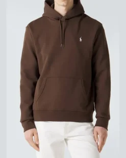Hoodie aus Baumwoll-Jersey Braun