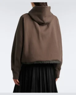 Hoodie aus Baumwoll-Jersey GrüN