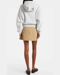 Hoodie aus Jersey Grau
