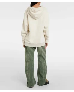 Hoodie Gnome Trio aus Baumwolle Beige