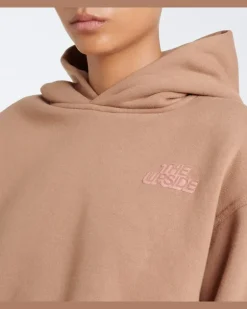 Hoodie Marlon Camila aus Baumwoll-Jersey Braun