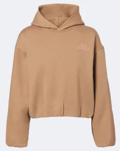 Hoodie Marlon Camila aus Baumwoll-Jersey Braun