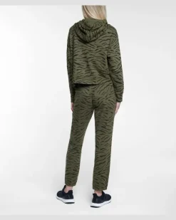 Hoodie Roseanne aus Baumwolle GrüN