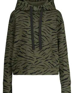 Hoodie Roseanne aus Baumwolle GrüN