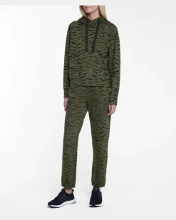 Hoodie Roseanne aus Baumwolle GrüN