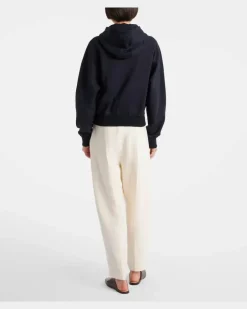 Hoodie Viera aus einem Baumwollgemisch Blau