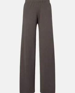 Hose Aina aus Baumwolle und Kaschmir Braun