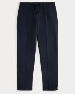 Hose aus Baumwoll-Kaschmir-Fleece Blue